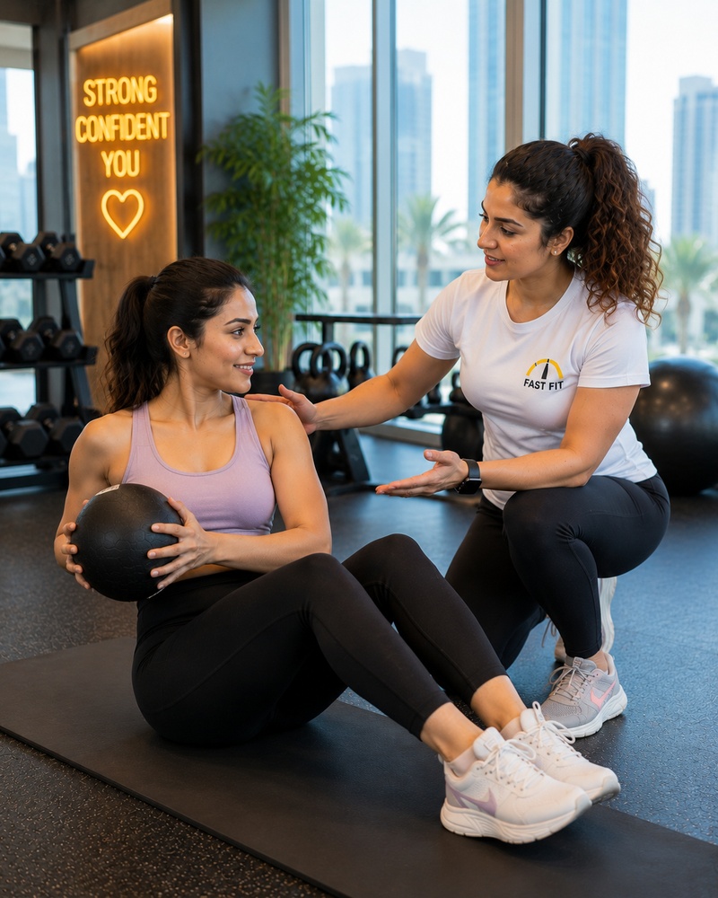 Best Lady Personal Trainer Dubai
