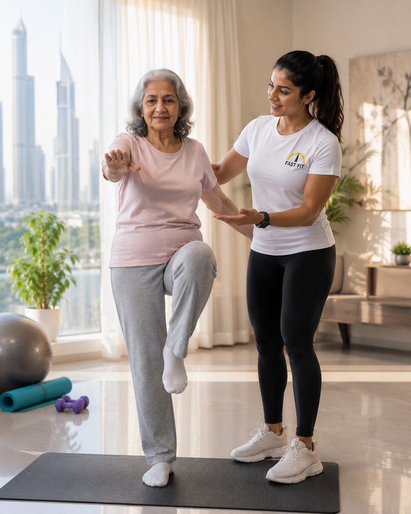 Balance Training Elderly Dubai