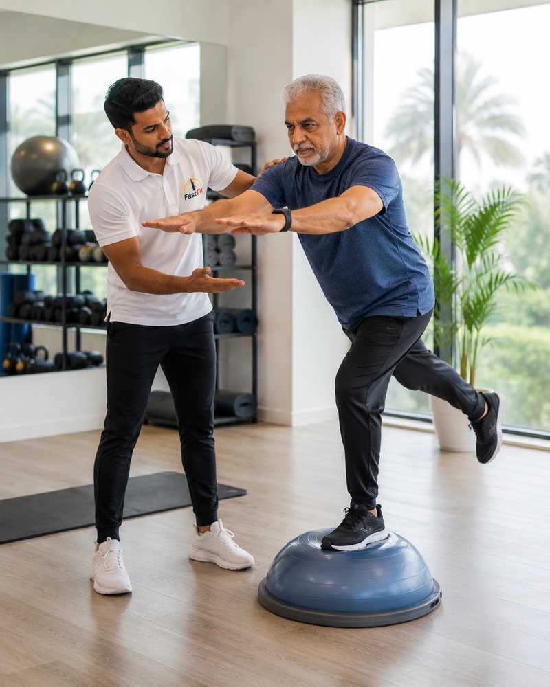 Balance Training Elderly Dubai